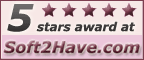 Rated 5 stars on Soft2Have.com